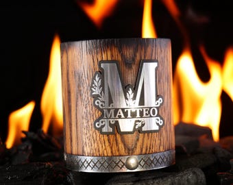 Christmas Whiskey Gift, Personalized Engraved Bourbon Glass, Customized Whiskey Rocks Glass, Custom Whiskey Glass for the Alcohol Lover