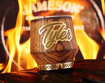Groomsmen Whiskey Glass, Personalized Glass, Custom Groomsman Proposal Gift, Monogrammed Whiskey Glass for Best Man, Wedding Shot Glasses