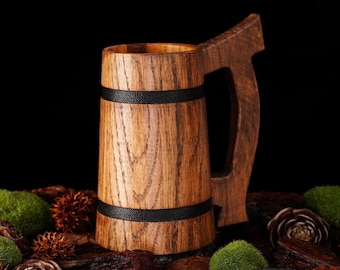 Oak Beer Stein
