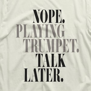 trumpet accessories, marching band shirt, trumpet shirt, gift for trumpet player, trumpet lover, trumpet player gift, band teacher gifts