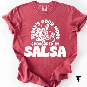 Salsa Dance Shirt: Comfort Colors Latin Music Tee