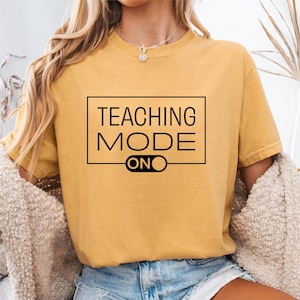 Lehr-Modus lustiges Lehrer-Hemd - perfektes Geschenk für Erzieher | Lehrer Wertschätzung & Klassenzimmer Humor T-Shirt