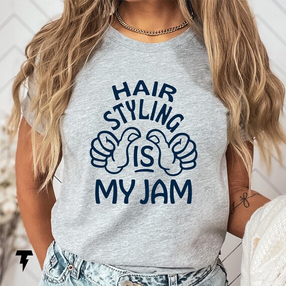 Funny Hair Stylist T-shirt: 
