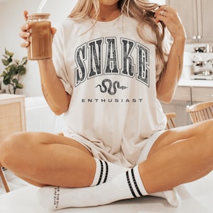 Snake Enthusiast Shirt | Perfect Gift for Snake Owners & Reptile Lovers | Cool Snake Apparel