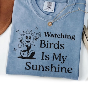 Bird Gift Bird Shirt Bird Watching Gift Birdwatcher Shirt Bird Lover Shirt Bird Nerd Shirt Gift for Bird Lover Comfort Colors Bird Species