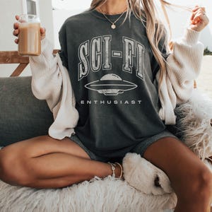 Sci-Fi Enthusiast Shirt: Graphic Tee, Space Lover Gift