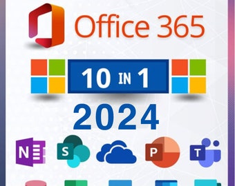 Microsoft Office 365 Pro Plus | Dernière version 2024 | Italien