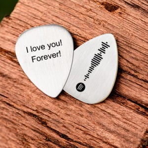 Plettro per chitarra personalizzato, regalo per chitarrista con incisione personalizzata