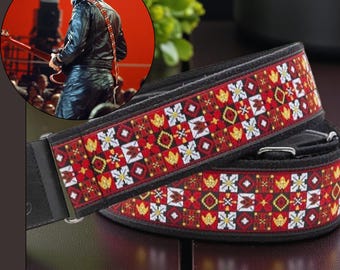 Elvis Presley Costume Accessories Guitar Strap Outfit Guitar Player Gift