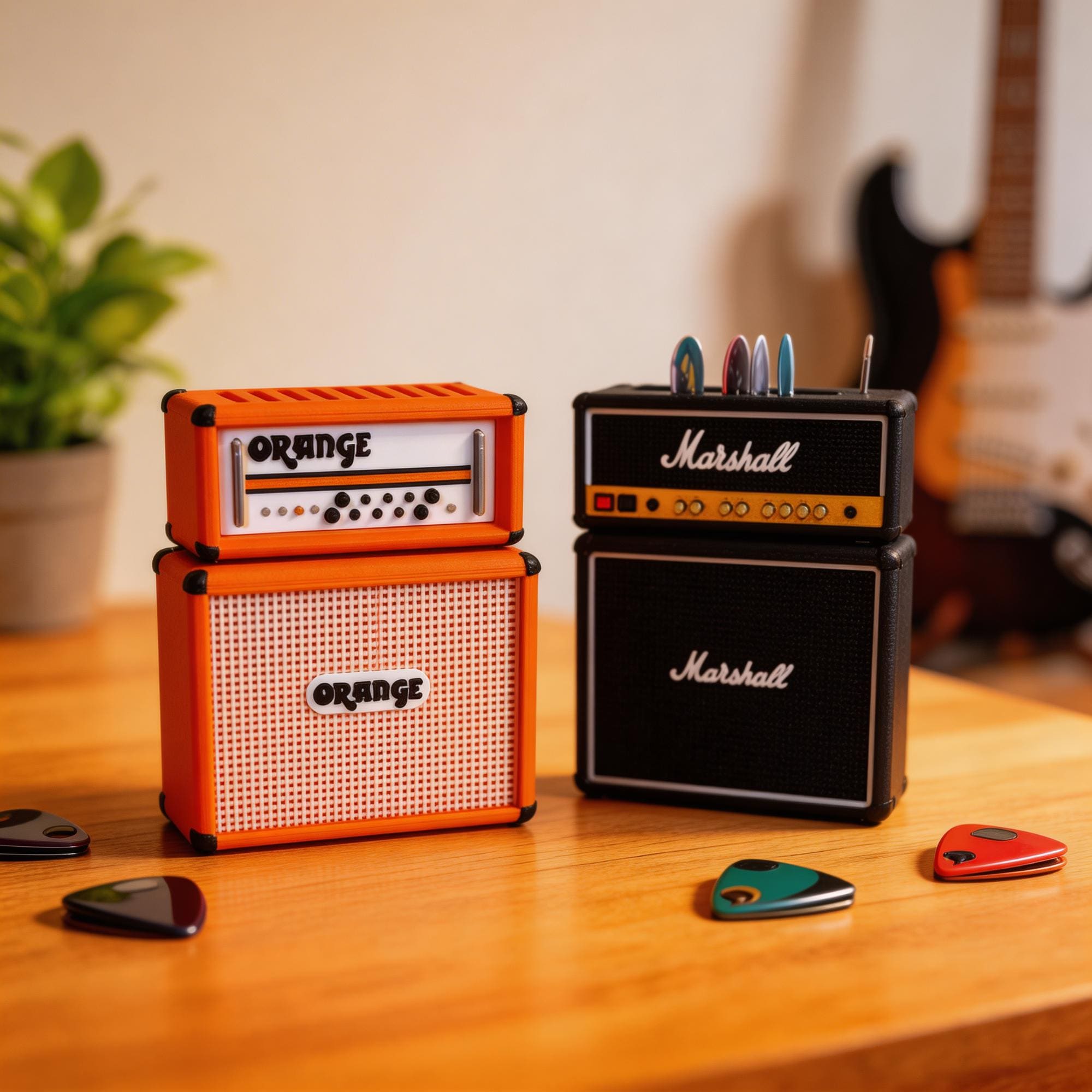 Guitar pick holder amp - Etsy 日本