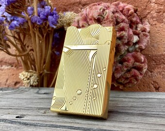 ライター ワンピース サンジ 高級ゴールド 防風 コレクターズアイテム