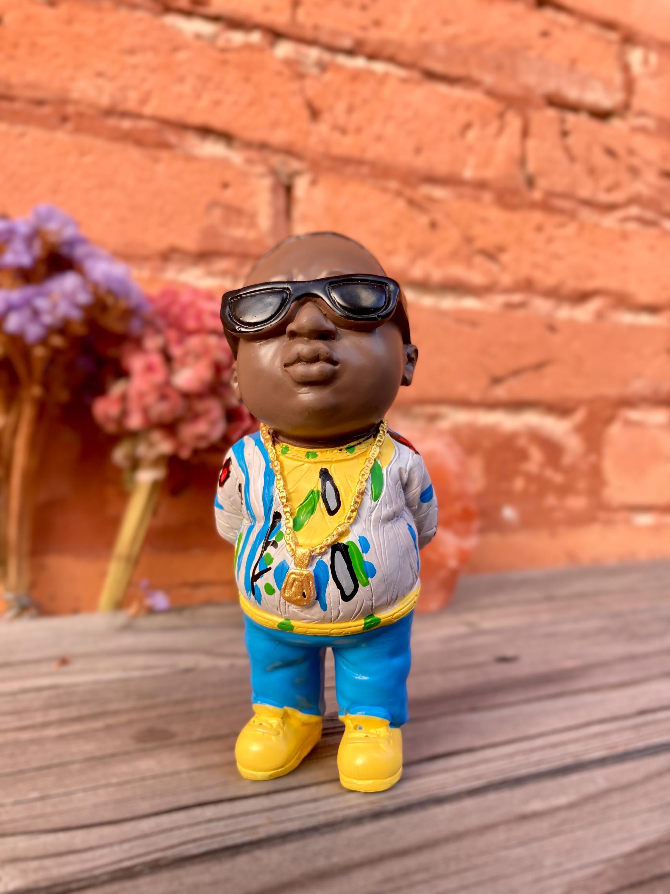 ハンドメイド 2Pac フィギュア コレクターアイテム 彫像 ヒップホップ