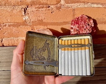 cigarette mystery box Antique Vintage Asian Mystery Cigarette Box
