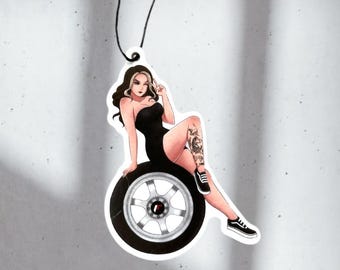 Anime girl airfreshner