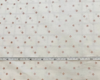 SALE! Art Gallery Woven Fabric Starry Sky Snow 1 yard