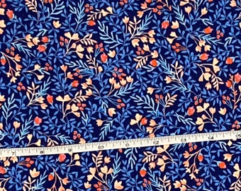 SALE! Art Gallery Knit Fabric Floral No.9 Bold 1 yard