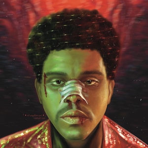 The Weeknd digital print/ after hours inspired art/ Abel xotwod drawing/ printable artwork / music poster / portrait art