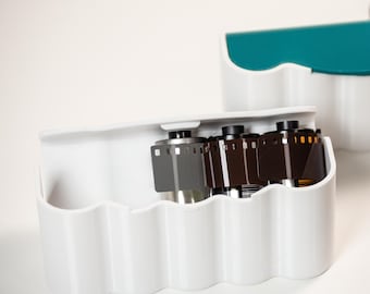 Film Roll Storage Box – Minimalist Case for 35mm Camera Film | Protective Holder for Analog Photography Lovers