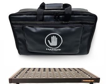 Pedalera VTX Imbuia con funda blanda Executive - Hands Custom