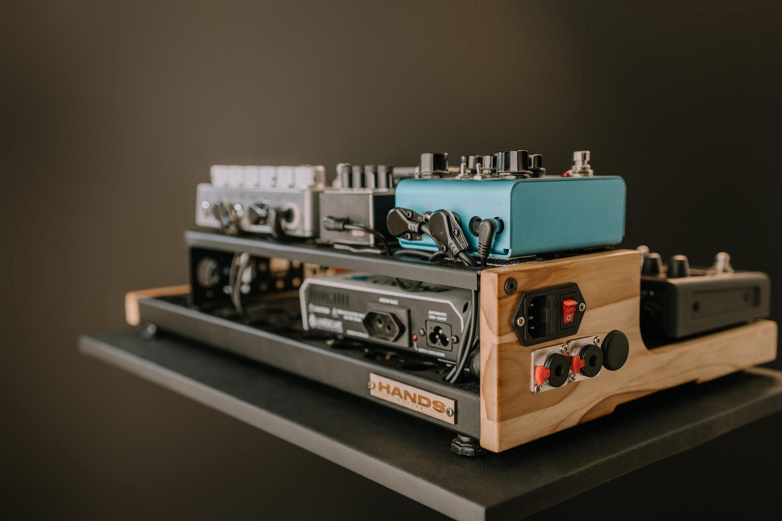 Pedalboard VTX + Riser Natural Teak - Hands Custom - Etsy
