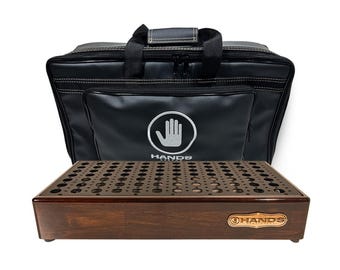 Pedalera Supreme Imbuia con funda blanda Executive - HandsCustom