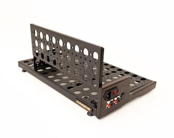 Trittbrett VTX + Riser Imbuia Teak - Hands Custom