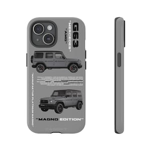 Mercedes AMG G63 - Platinum Magno/ Grey - CASEIFY Apple & Samsung Phone Cases