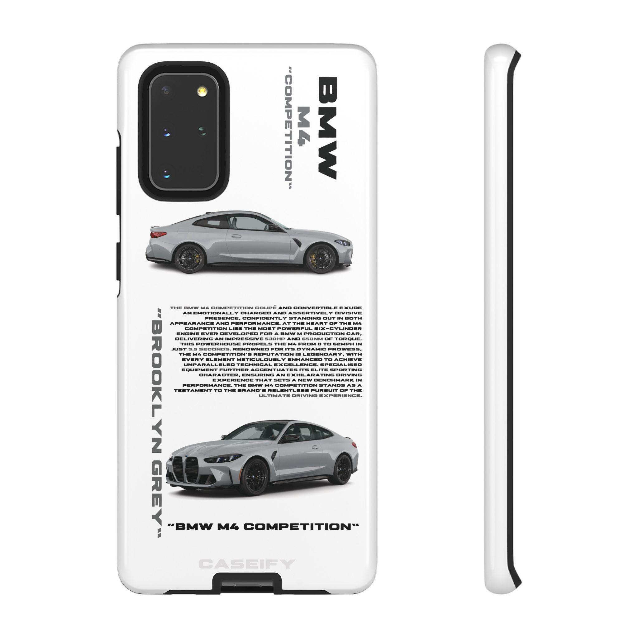 BMW M4 Competition - White - CASEIFY Apple & Samsung Phone Cases - Etsy