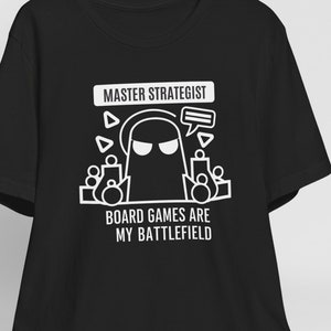 Jogos de mesa mestre estrategista camiseta tabuleiro de batalha geeks diversão amigos tabuleiro social role-playing rpg d & d jogo de cartas de estratégia