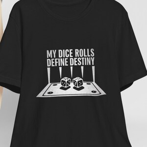 Jogos de mesa camiseta de dados geeks diversão com amigos jogos de tabuleiro sociais role-playing rpg d&d jogos de estratégia jogos de cartas noite de jogo
