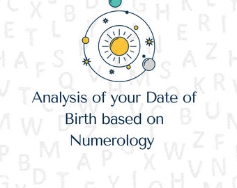 Numerology Grid Analysis based on your Date of Birth.