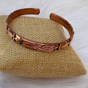 Copper Bracelet Handmade in Nepal