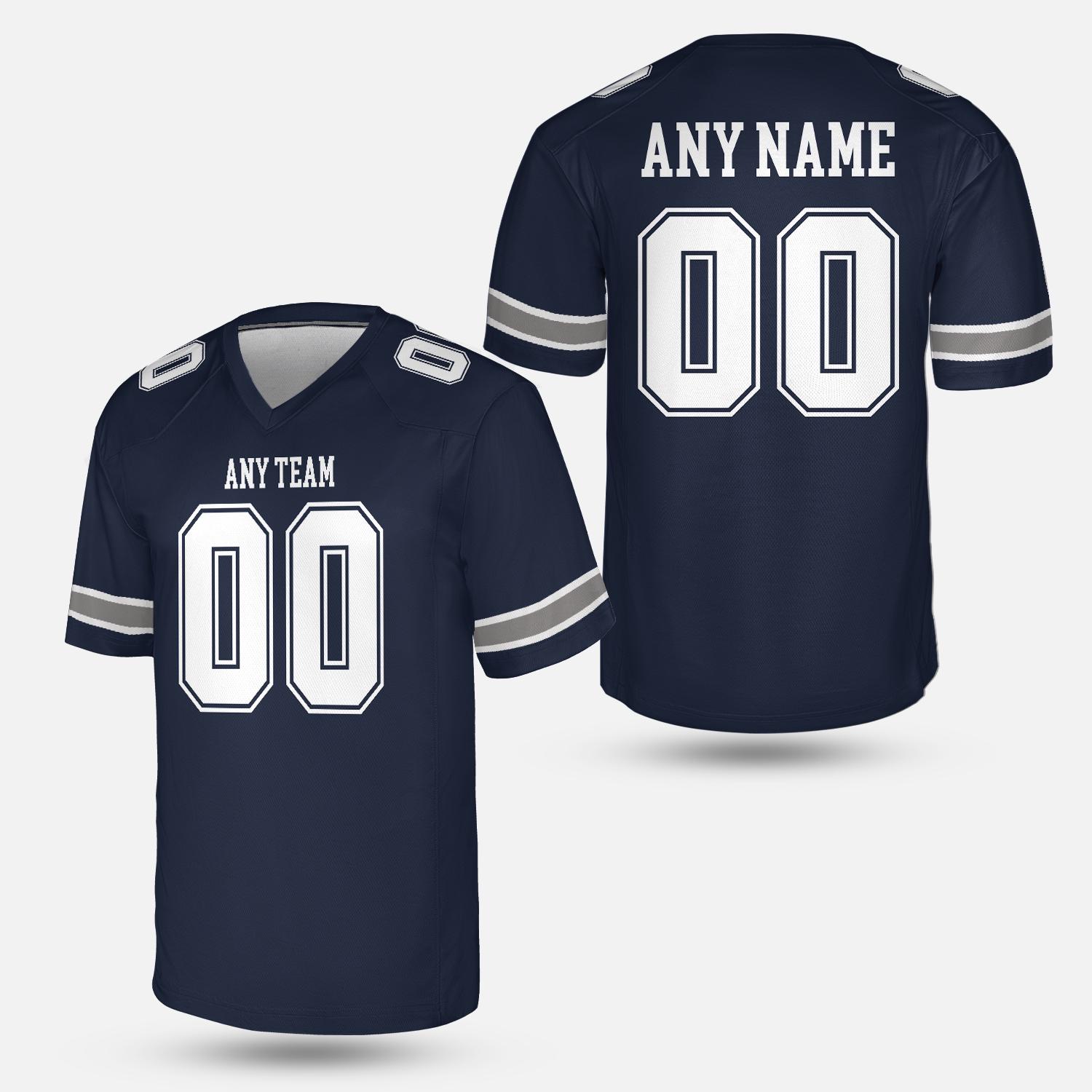 Discover Personalized Dallas Team Cowboys Football Jersey, Gameday Fan Outfit, Football Gift for Him