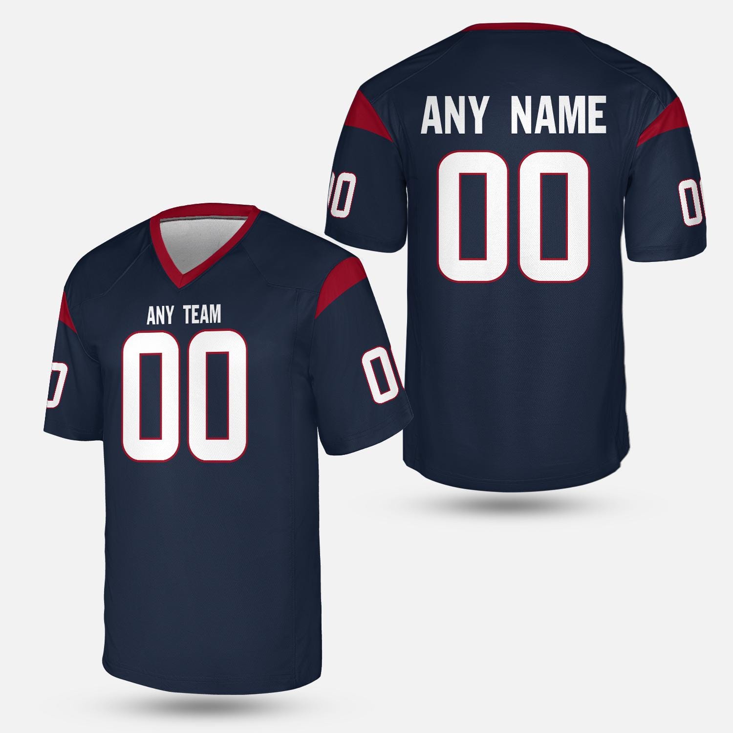 Discover Personalized Houston Team Texans Football Jersey, Gameday Fan Outfit, Football Gift for Him