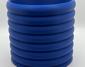 Ringed Bubble Plant Pot, Desk Organizer, Pencil Cup, Multifunctional Decorative Container
