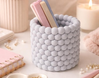Bubble Cloud Planter – Sculptural Indoor Pot with Full Sphere Texture