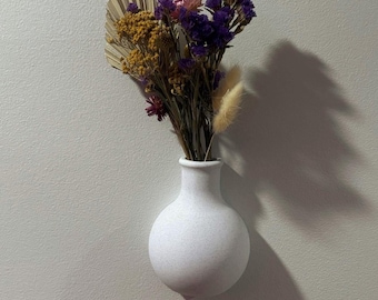 Wall Hanging Bud Vase: STEM Inspired Decor | 3D Printed