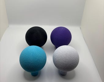 Spherical Wall Hook: Modern Color Pop Coat & Bag Hanger | 3D Printed