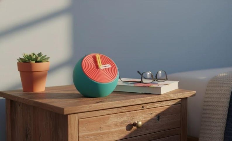 Customizable Modern Sphere Clock | Artistic Geometric Home Decor ...