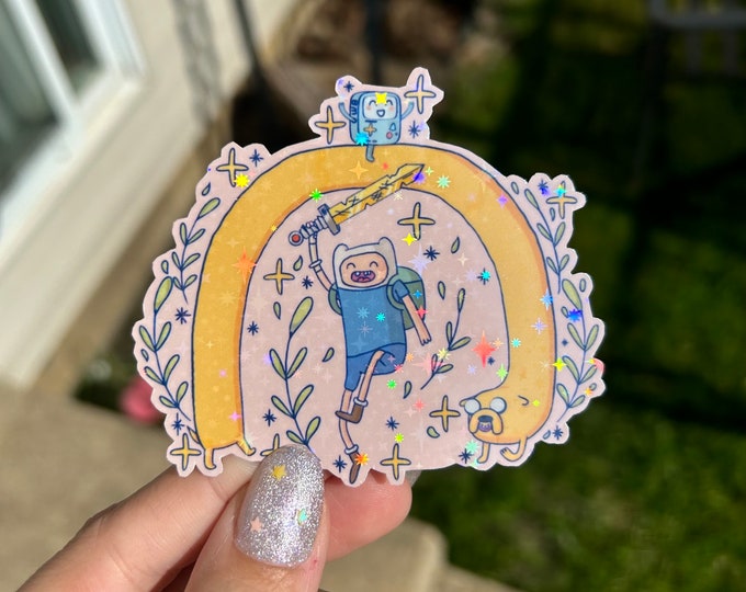 Adventure Time Sticker - Etsy
