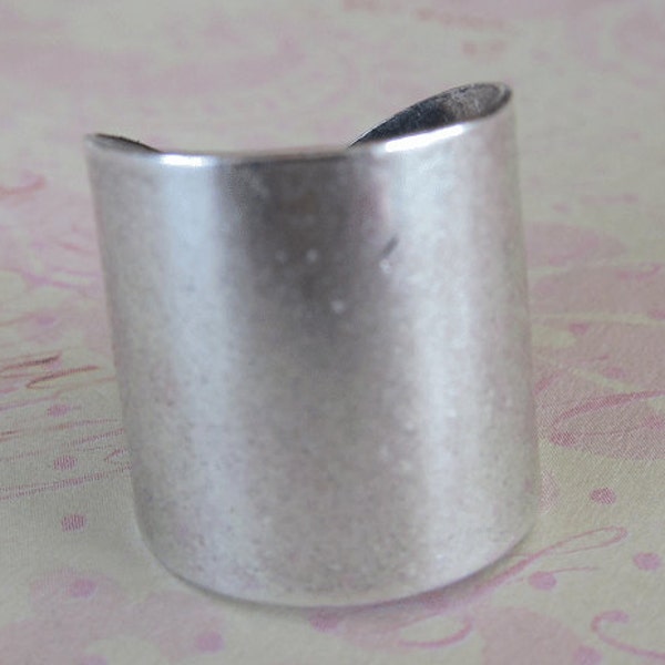 Adjustable Silver Ring Finding 3102