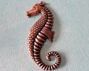 Copper Seahorse Finding 334C