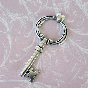 Silver Heart Skeleton Key Finding 535 image 1