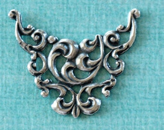 Silver Filigree Finding 2624