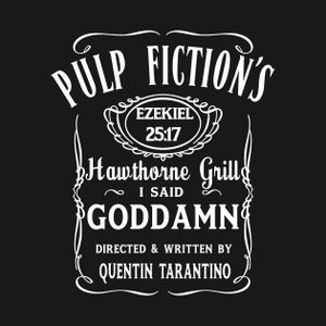 Pulp Fiction Wall Art, High Quality Gloss Print A3/A4 with 9 options to choose from Quentin Tarrentino. Samuel L Jackson. Cult classic movie