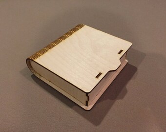 5 Inch (Inside) Living Hinge Box - SVG File