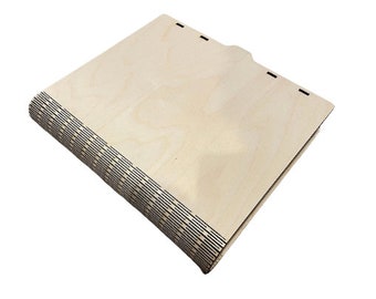 10 Inch (Inside) Large Living Hinge Box - SVG File