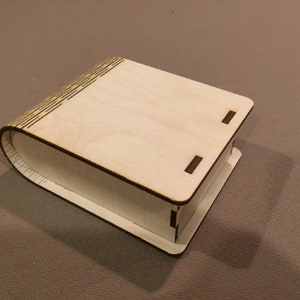 3 Inch (Inside) Living Hinge Box - SVG File