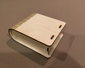 3 Inch (Inside) Living Hinge Box - SVG File