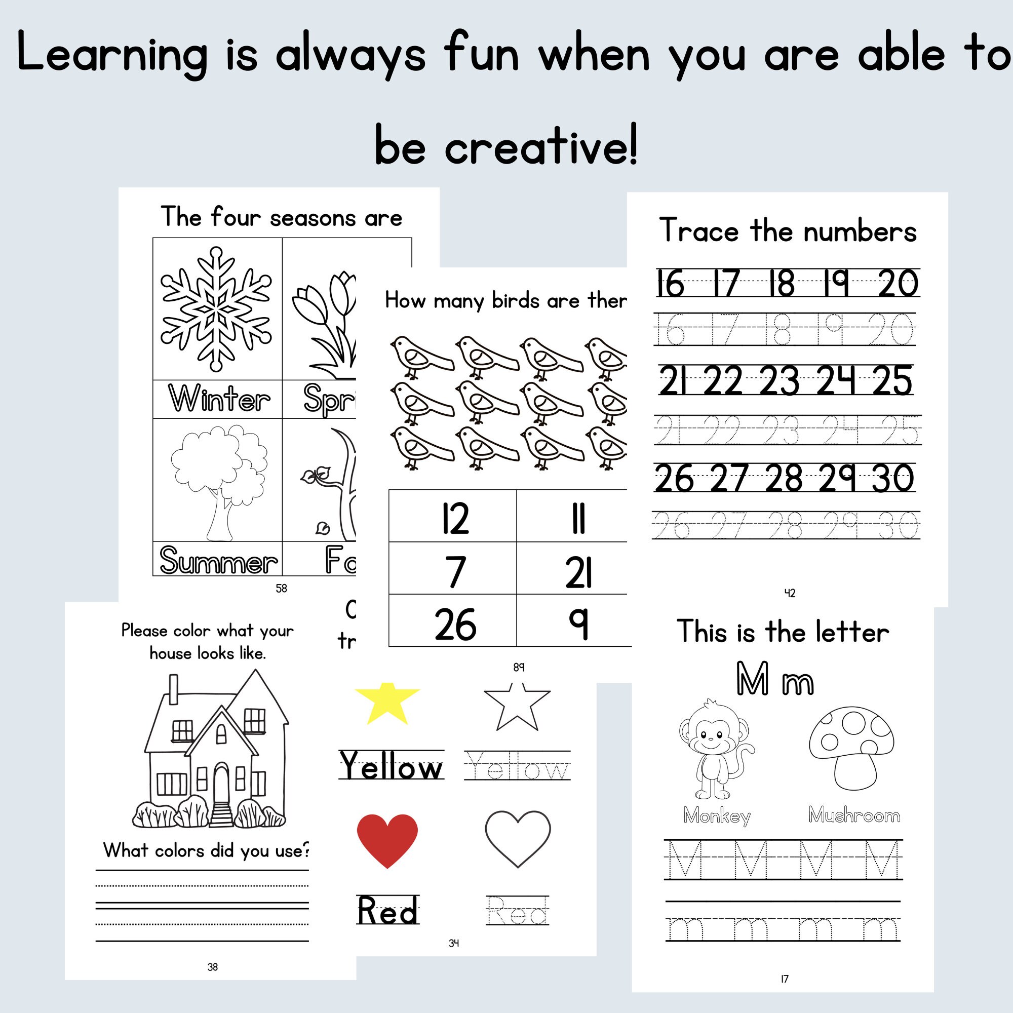 Personalized Child Activity Book - Etsy